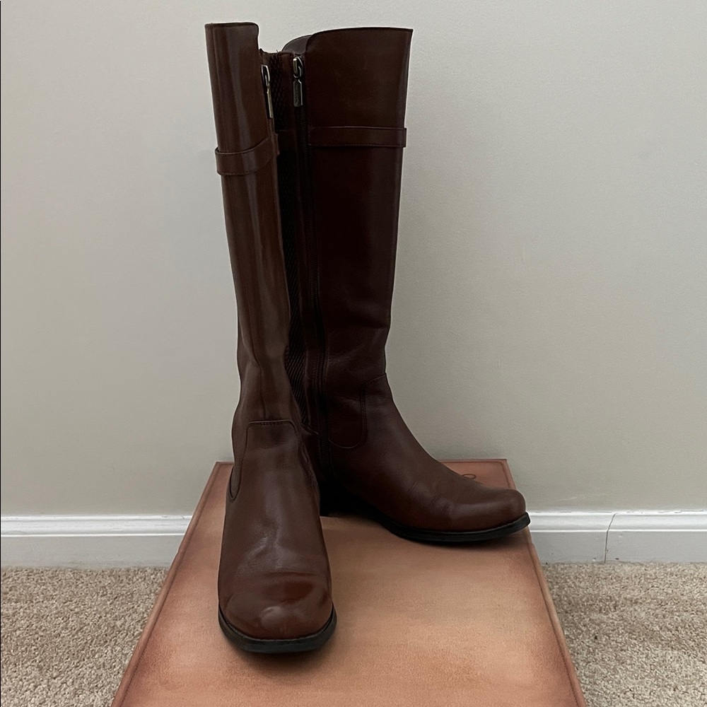 Blondo Butterscotch Leather Boots